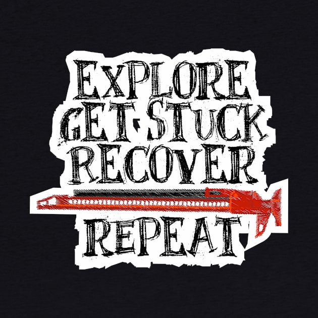Explore, Get Stuck, Recover, Repeat by landcruising